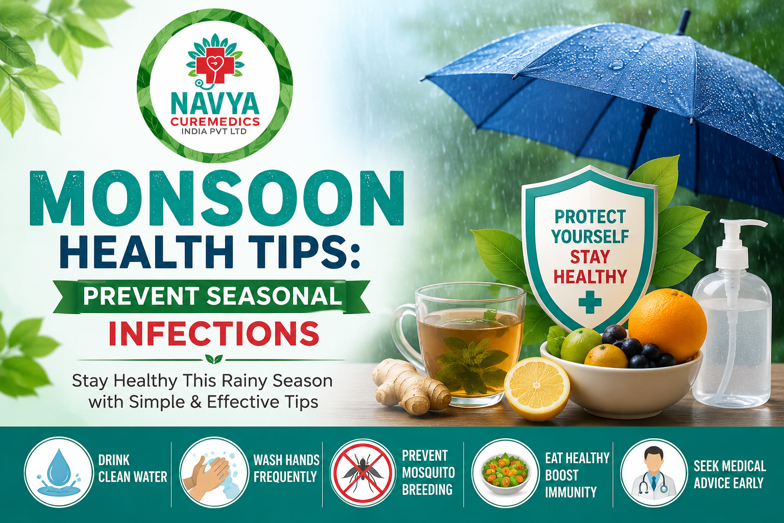 Monsoon Health Tips: Prevent Seasonal Infections