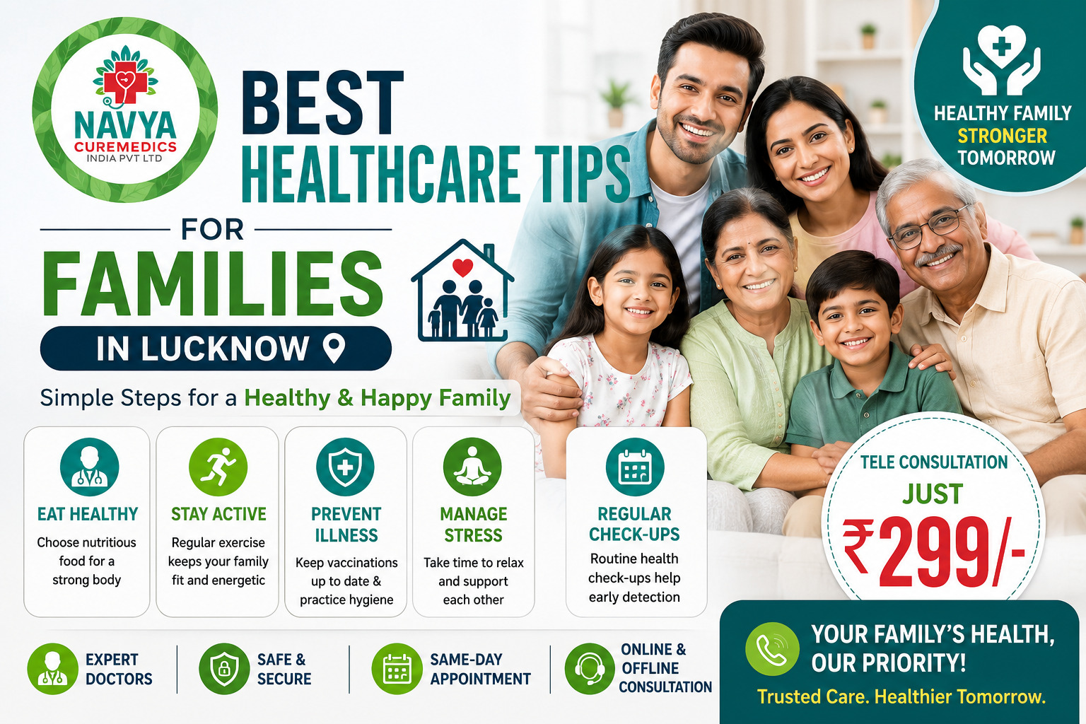 Best Healthcare Tips for Families in Lucknow